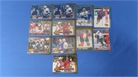 Assorted Hockey Cards-Yashin, Martin,Lindros