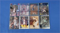 Assorted Basketball Cards-Bird,Hill, Weber &more