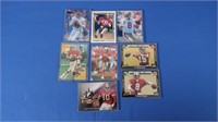 Assorted Football Cards-Montana, Young, Rice