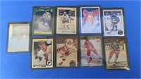 Assorted Hockey Cards-Gretzky, Lindros, Bure&more