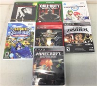 7 Assorted Gaming System Games