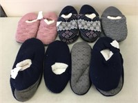 7 New Pairs Size S/M & M/L Slippers