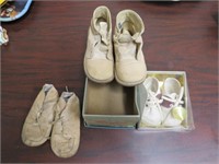 VINTAGE LOT OF BABY SHOES SO CUTE