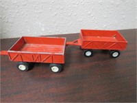 TWO OLD TOOTSIE TOY & CHINA TRAILERS