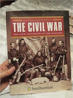 THE CIVIL WAR SMITHSONIAN HARD BACK BOOK W/ COVER
