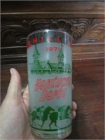 VINTAGE 1971 KENTUCKY DERBY GLASS EXCELLENT