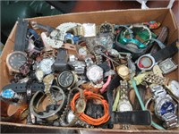 HUGE LOT OF WATCHES