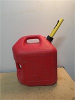 Plastic Gas Can with Nozzle