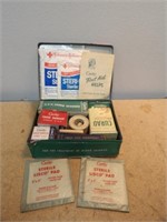 Vintage Metal First Aid Kit