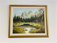 3 sisters painting signed by Hofman