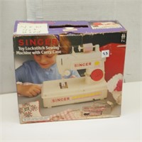 Singer Toy Lockstitch Sewing Machine with Carry