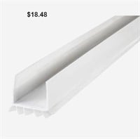 M-D Building Products White Vinyl Door Seal For D