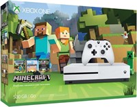 Xbox One S 500GB Console - Minecraft Bundle - NOTE