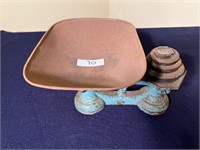 Blue Cast Iron Scales