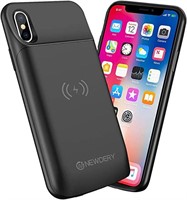 Newdery Battery Case for iPhone X Xs Qi Wireless