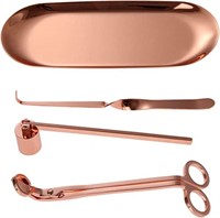 4 in 1 Candle Accessory Set - (ROSE GOLD)