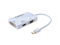 CableDeconn 3-in-1 Mini DisplayPort Adapter