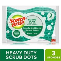 3 in 1 Scotch-Brite® Scrub Dots Sponge