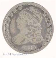1835 Capped Bust Silver Dime