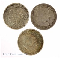 Classic Silver Commemorative Coins (3)