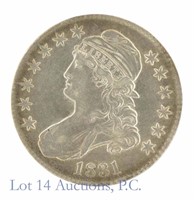 1831 Capped Bust Half Dollar (XF/AU?)