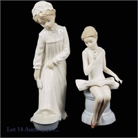 Nao and Nadal Girl Figurines by Lladro