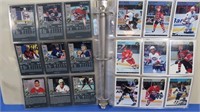 Album w/'93 Classic Draft Prospect Hockey Set