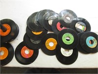 Vintage 45 RPM Vinyl Record Singles