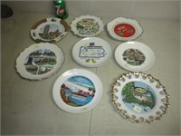 Assiettes souvenirs