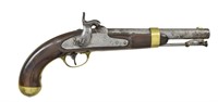 1851 DATED ASTON US MODEL 1842 MARTIAL SINGLE SHOT