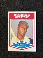 Vintage Roberto Clemente baseball card