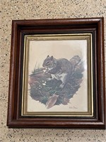 19th Century Walnut Deep Will Picture Frame -