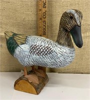 Nice hand-painted wooden duck