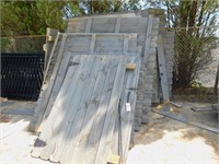 WOOD PRIVACY FENCE PIECES