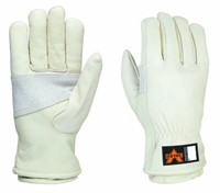 Lot of 12 Heavy Duty Leather Work Gloves XL