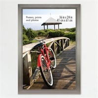 MCS Museum Poster Frame, Pewter, 16x24in.