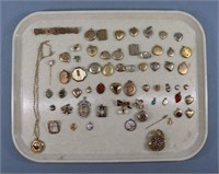 Large Group of Lockets & Costume Jewelry