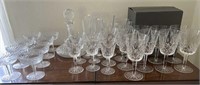 Waterford Lismore Decanter & Stemware