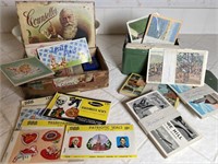 Lot of Holiday Seals & Collectible Postcards