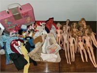 Vintage Barbie and Tammy dolls & clothes