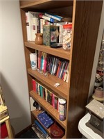 Bookshelf & contents