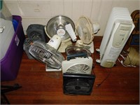 Assorted Fans & Portable Heaters