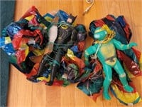 TMNT & Batman parachute toys