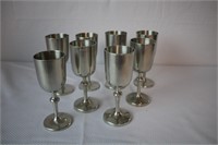 Wine Glass Set by Old Newbury Pewter