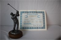 "Peter Jr" Golf Sculpture