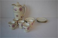 Old Ivory Tea Set