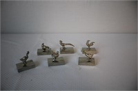 Pewter Place Card Stands