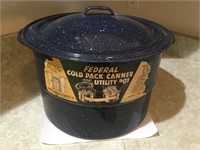 Federal cold pack canner and utility pot