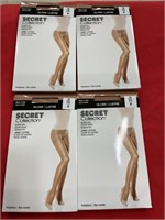 4 - Secret gloss leg pantyhose size B neutral