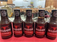 5 bottles Bulls eye original Bbq sauce 425ml